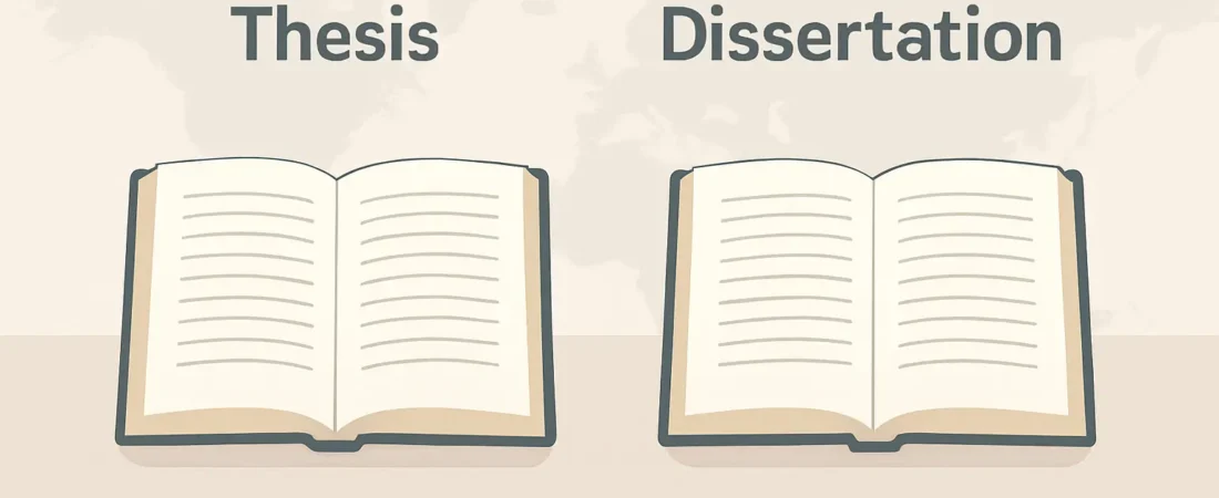 What’s the Difference Between a Thesis and a Dissertation? (2026)