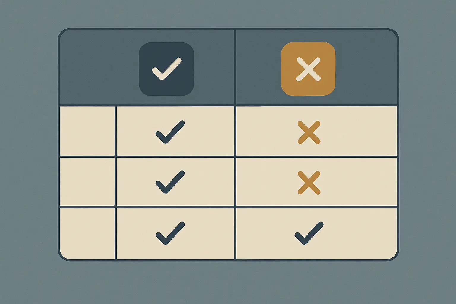 Feature comparison grid showing different capabilities between two AI academic writing tools across originality checking, citation styles, and chapter planning