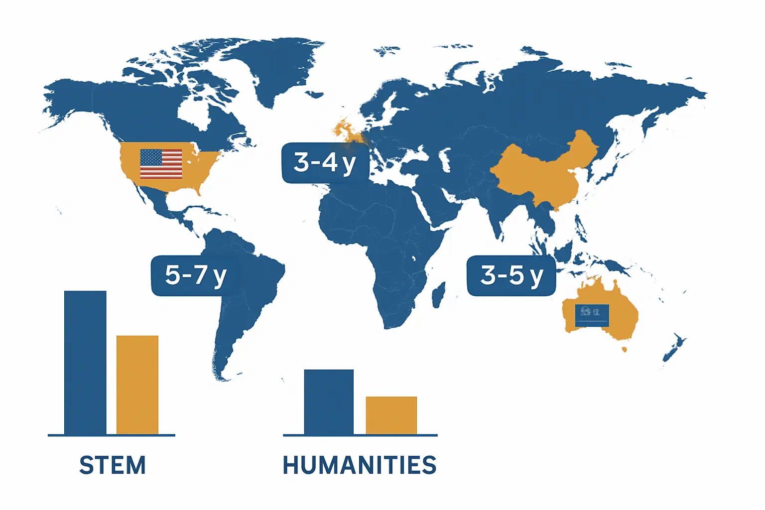 How Long Does It Take to Get a PhD in 2026? Data by Country and Field