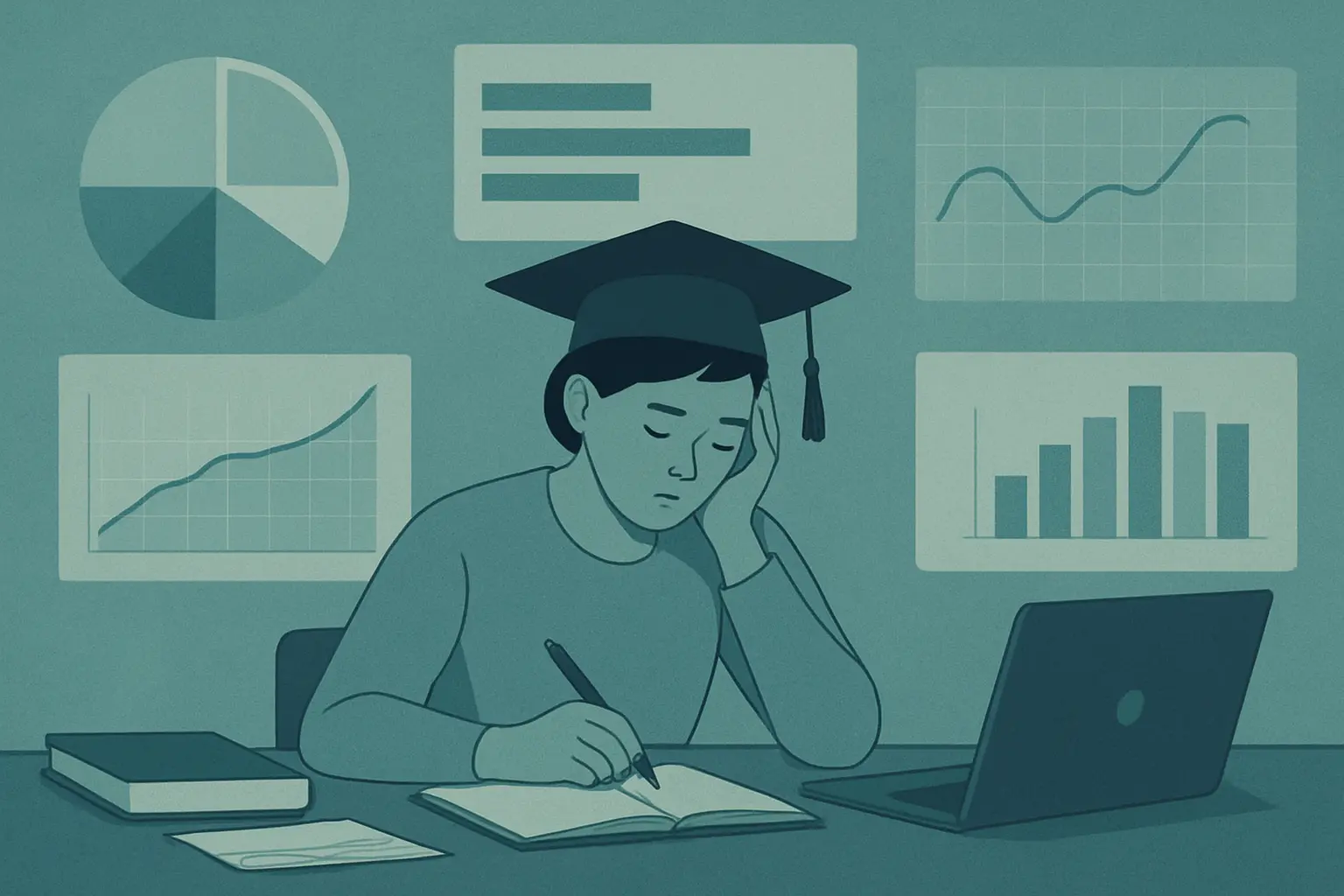 Graduate Student Mental Health Statistics 2026: Depression, Anxiety & Burnout Data by Field