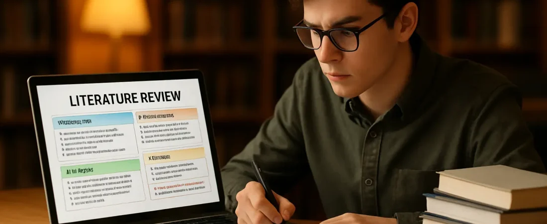 AI Literature Review Generator in 2026: Synthesise Sources Faster with Tesify (Without Ghostwriting)