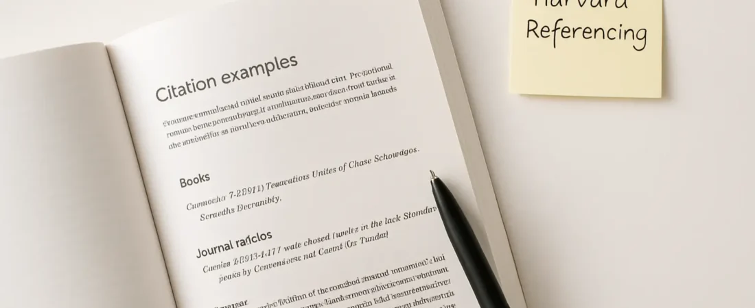 Harvard Referencing Guide 2026: In-Text Citations & Reference List Examples