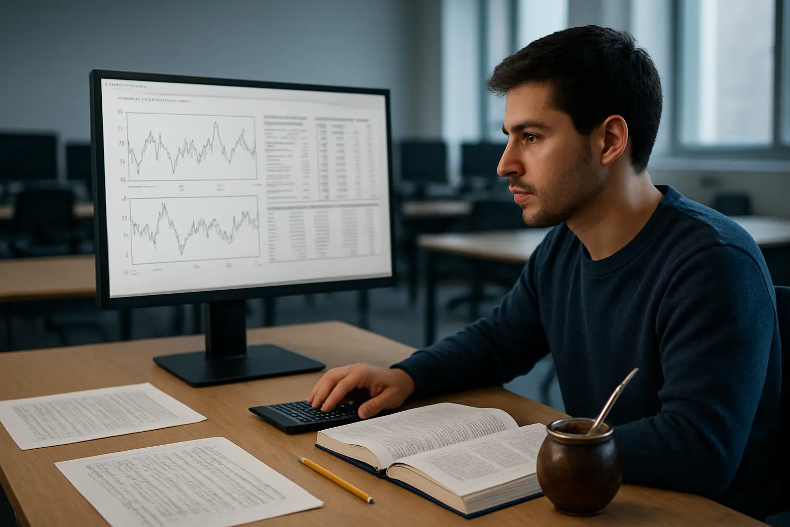 Econometría para tu tesina de Economía 2026: series de tiempo, datos de panel y los tests que te van a pedir