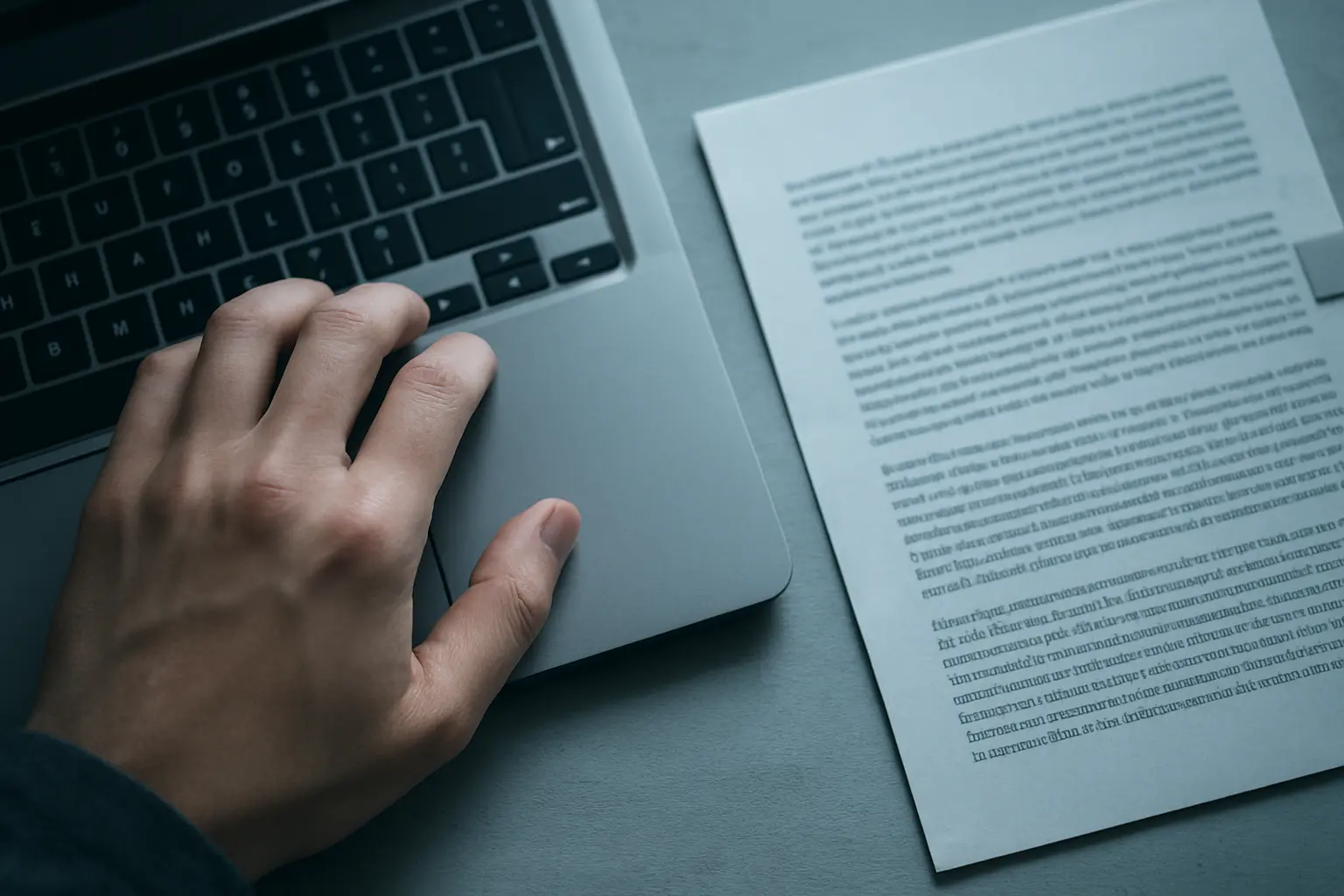 Carga manual de los datos de una fuente en el gestor de referencias, con el artículo impreso al lado