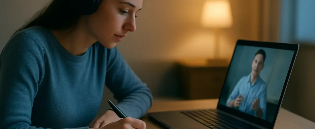 Cómo citar videos, podcasts y clases grabadas en APA 7 (2026): el minuto exacto y los casos que no están en la guía