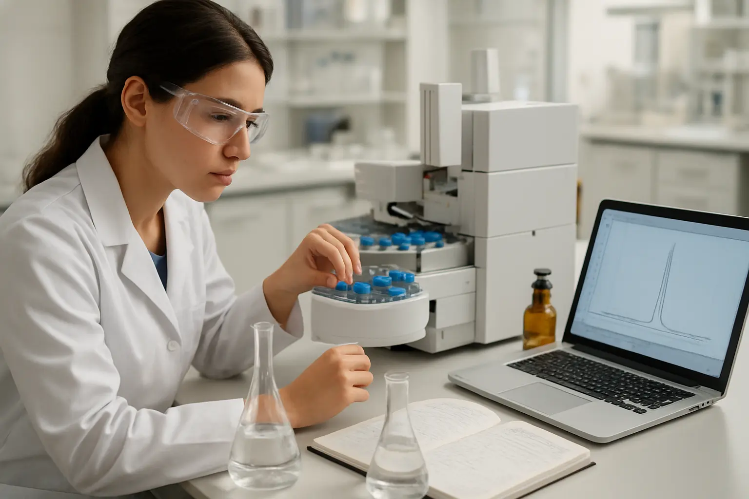 Datos de laboratorio en tu tesina de Bioquímica o Farmacia 2026: cuaderno, réplicas, outliers y dónde empieza la manipulación