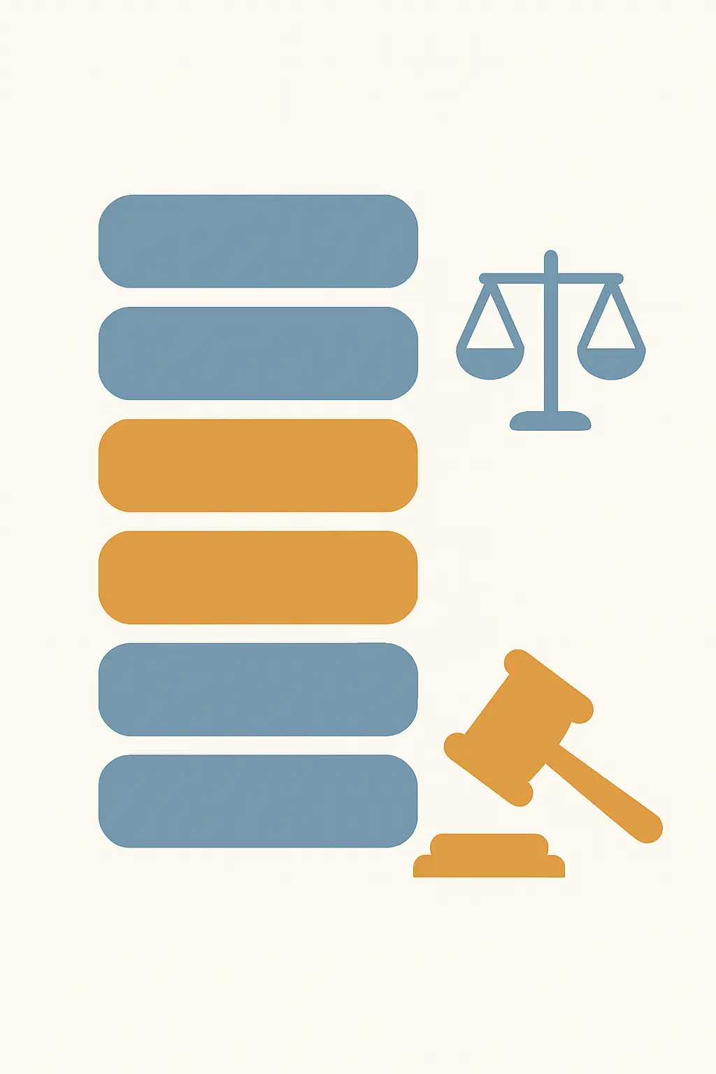 Esquema de la estructura de una tesina de Derecho: introducción, marco dogmático, capítulo normativo, jurisprudencial y conclusiones