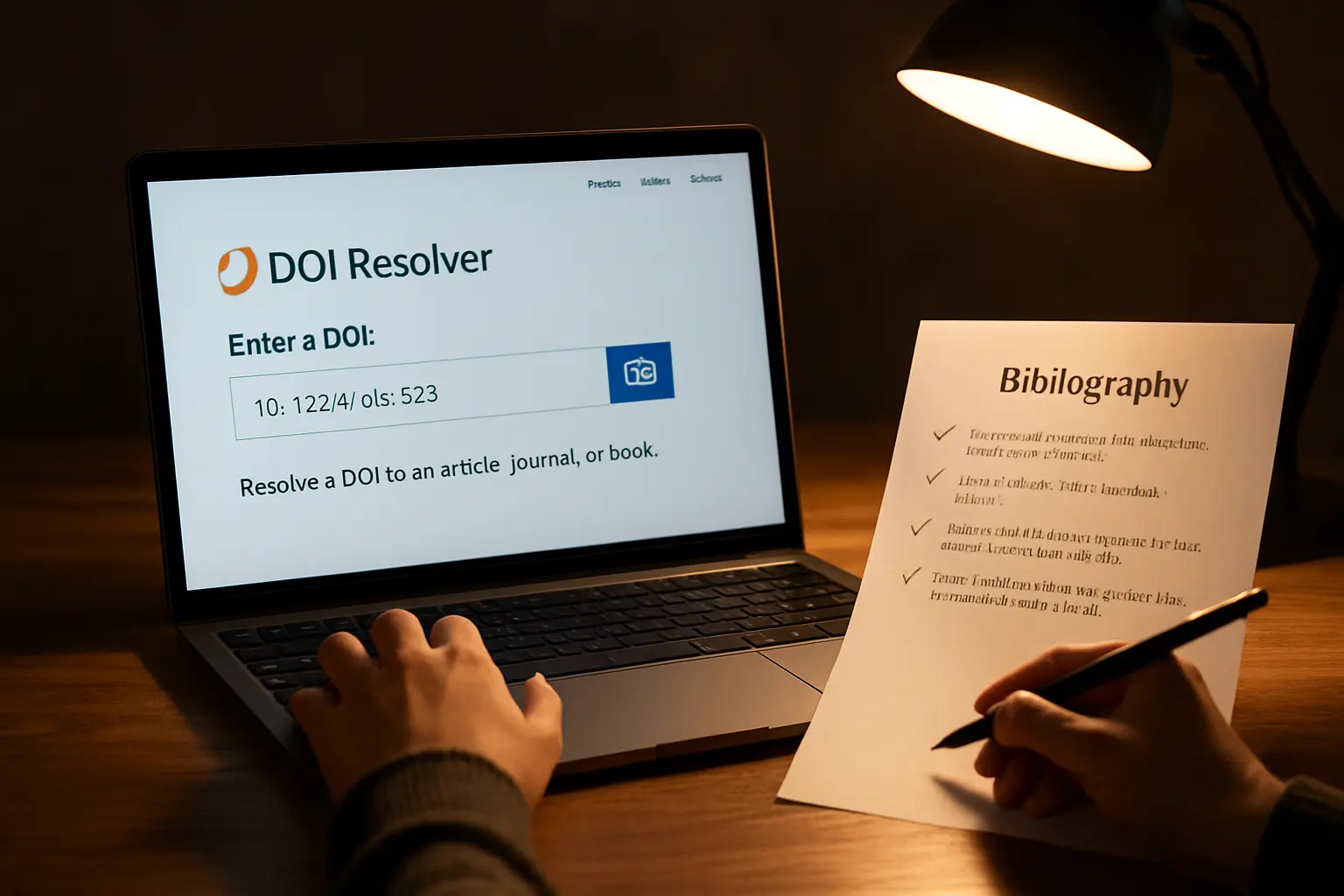 Cómo verificar que una referencia existe de verdad: DOI, Crossref y repositorios (2026)