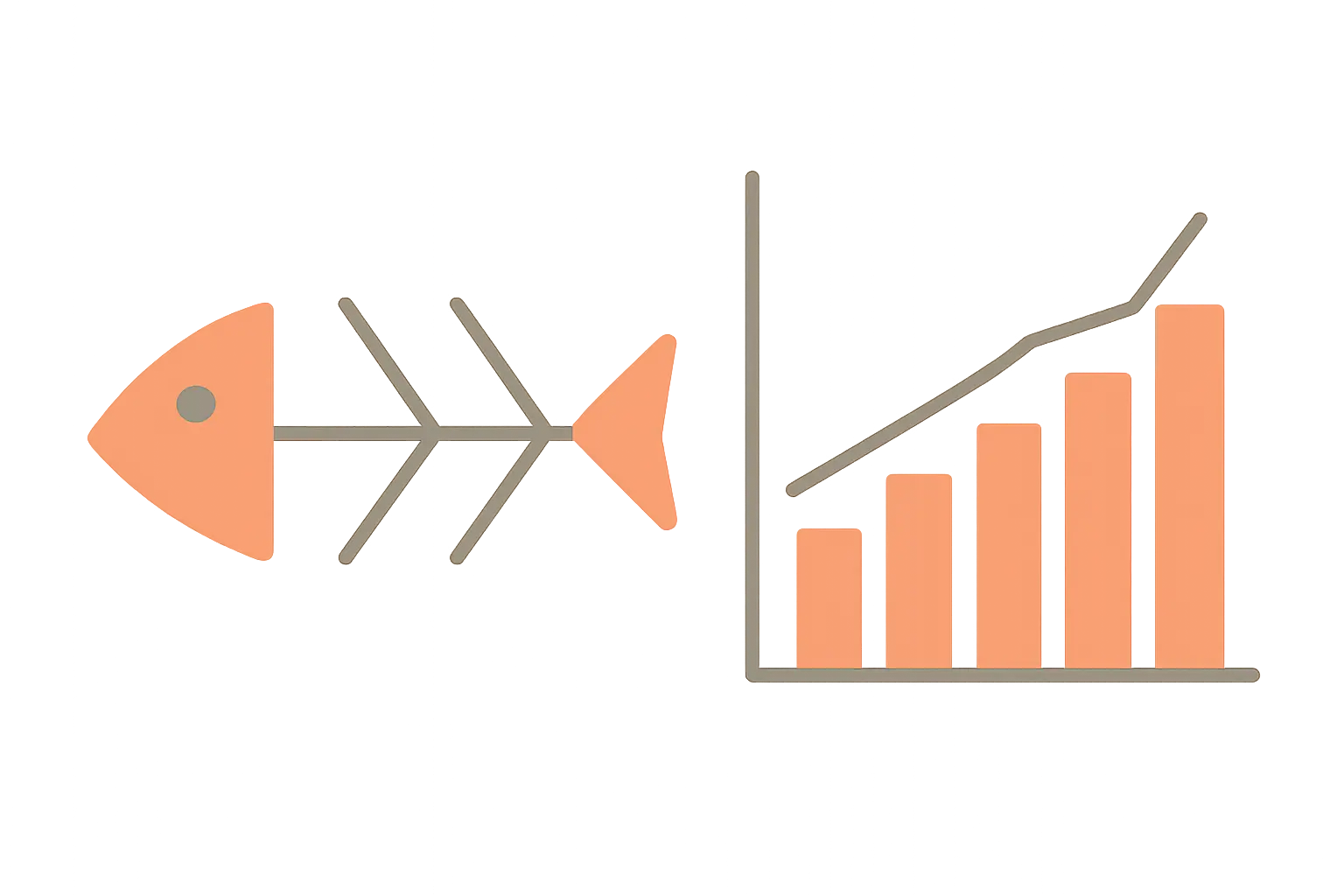 Diagrama de Ishikawa y análisis de Pareto para una tesina de Ingeniería Industrial