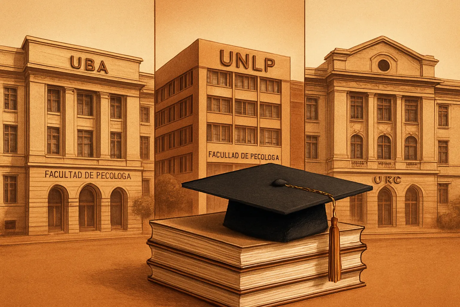 Tesis de licenciatura en Psicología: UBA, UNLP y UNC comparadas (2026)